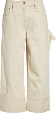 Simone Rocha Straight Leg Bow Loop Jeans