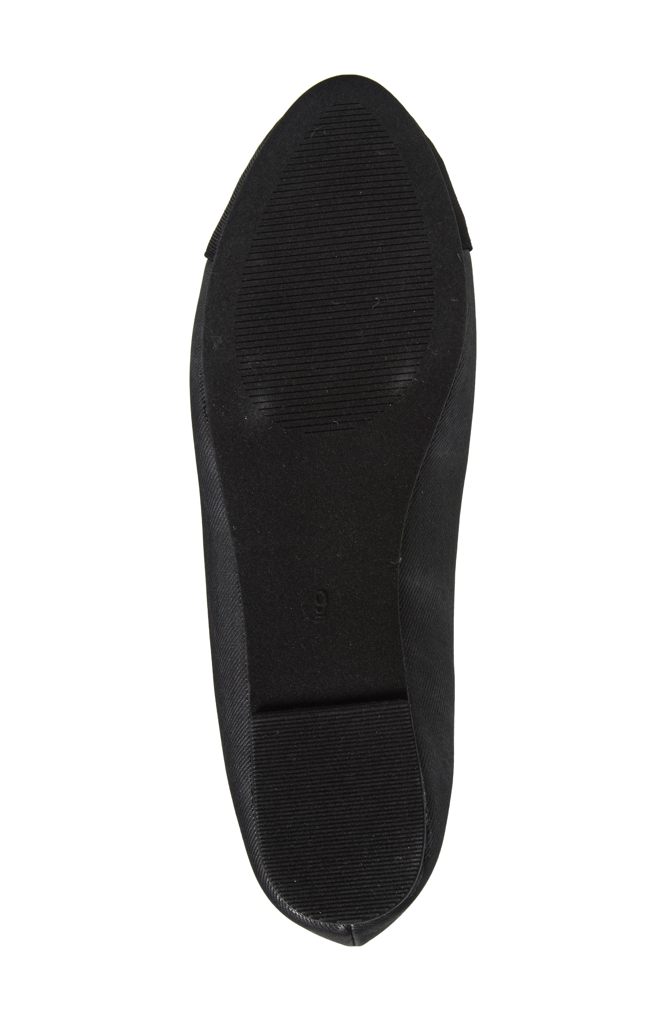 T Tahari Geneva Cap Toe Ballet Flat, Alternate, color, 