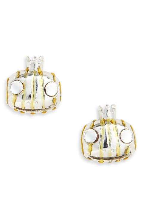 Frog Prince Stud Earrings