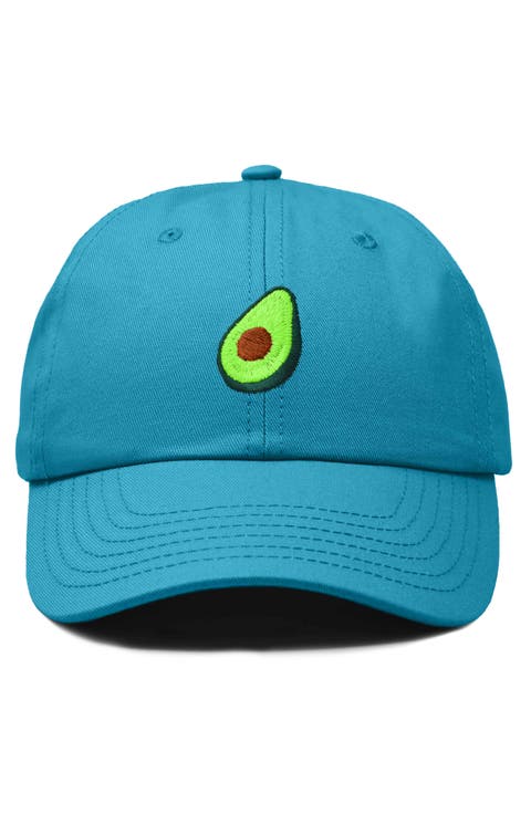 Avocado Embroidered Food Hat