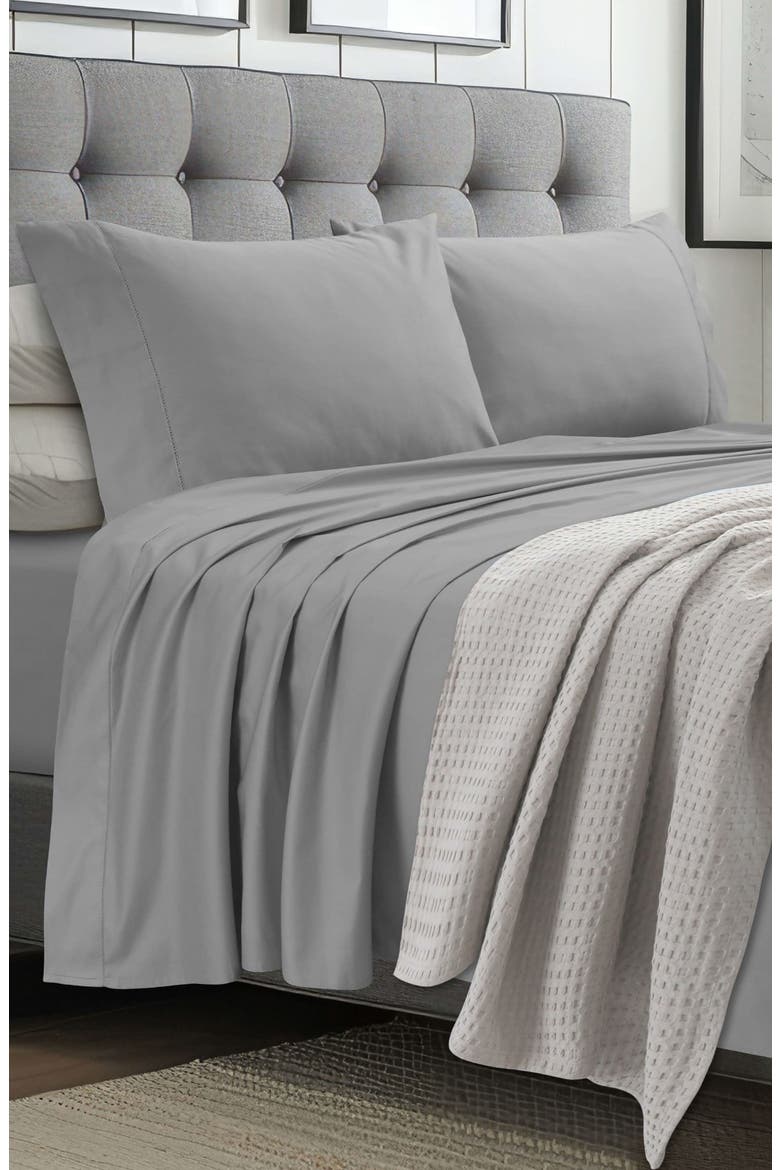 1000 Thread Count Cotton Sateen Sheet Set, Alternate, color, MIST