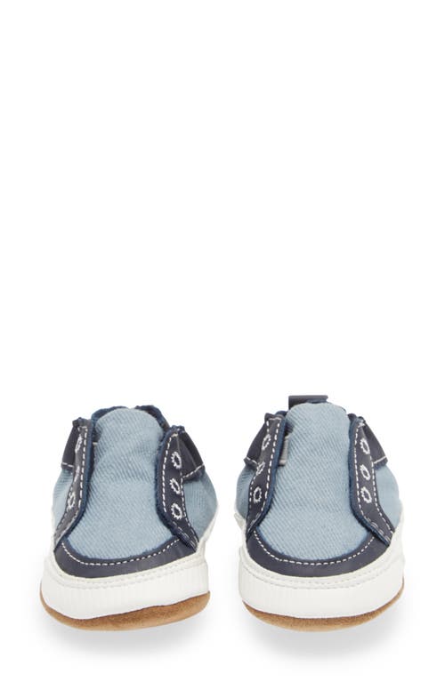 Robeez ® Stylish Steve Laceless Sneaker In Blue