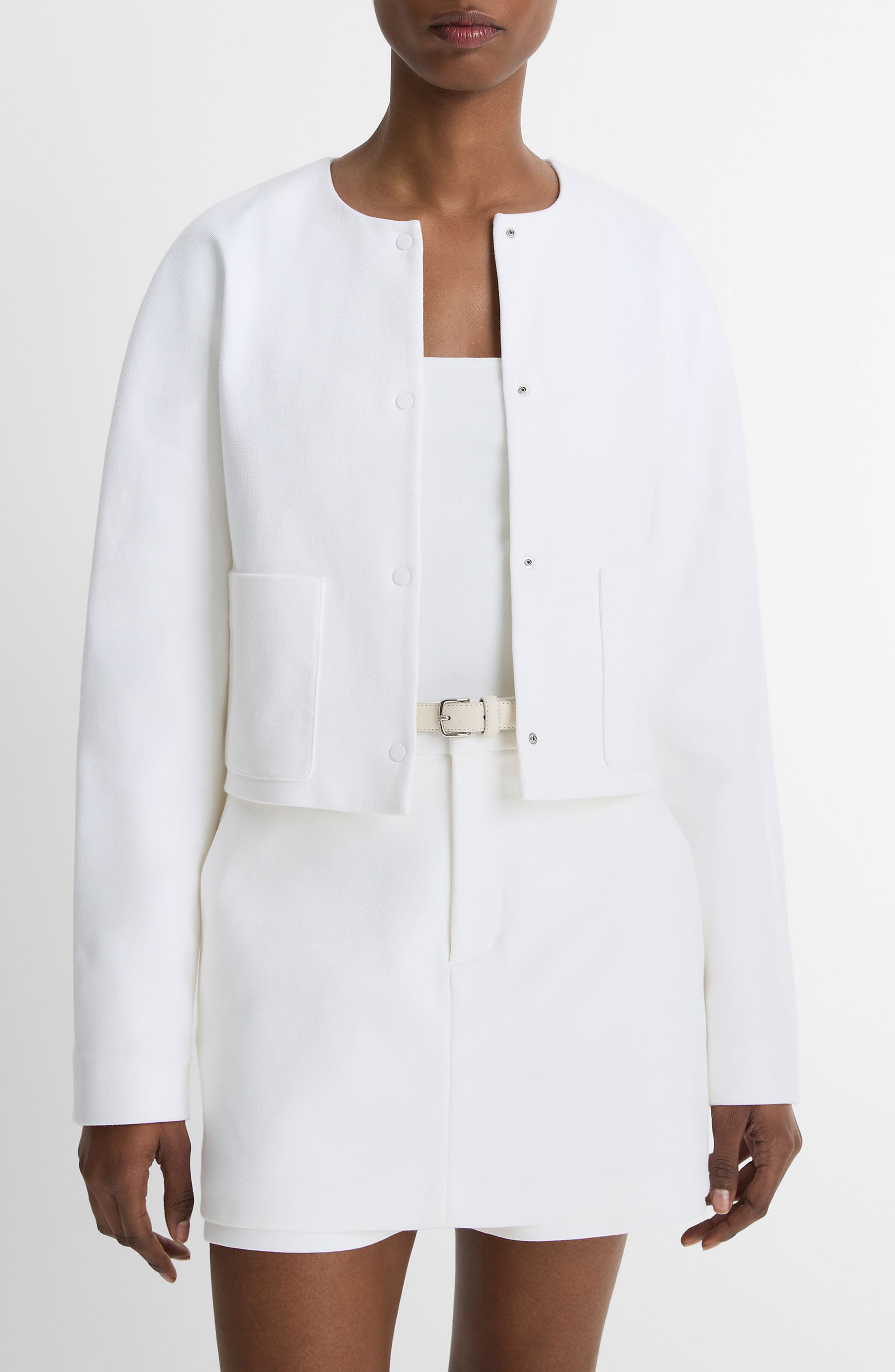 Vince Stretch Cotton Jacket