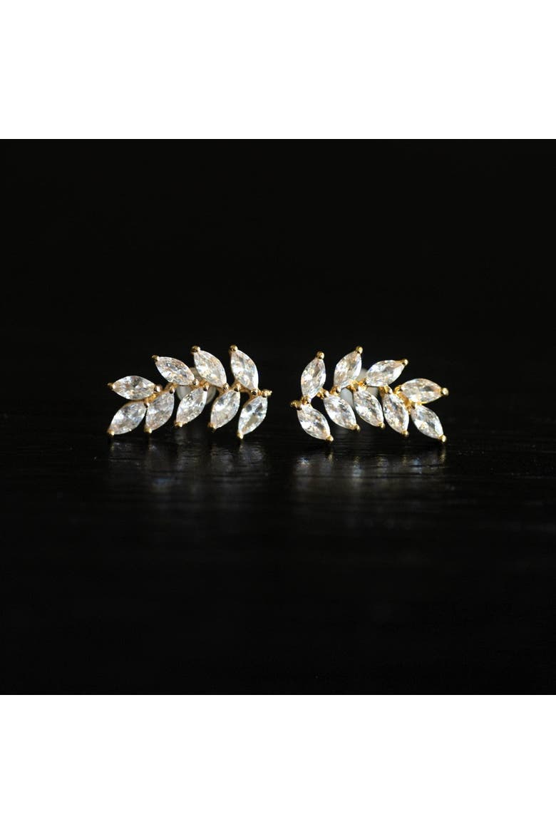Luxe Marquise Bridal Earrings, Alternate, color, Clear Crystals