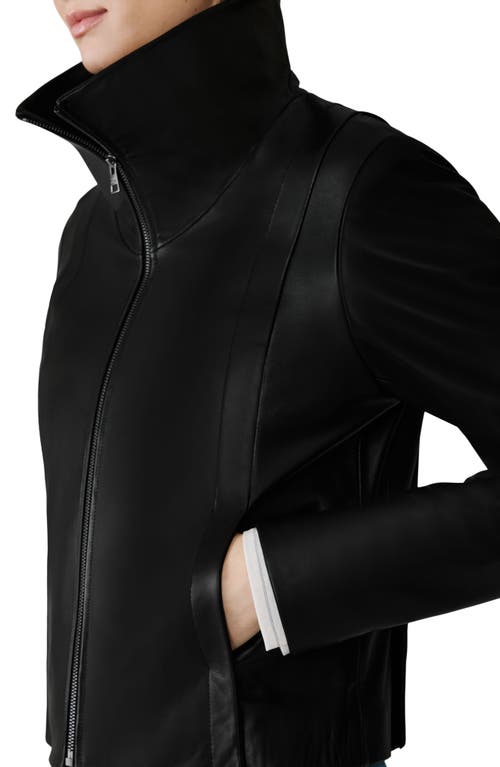 Soia & Kyo Paula Leather Jacket In Black