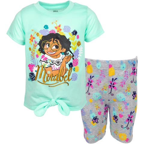 Encanto Mirabel 2-Piece T-Shirt and Bike Shorts Set