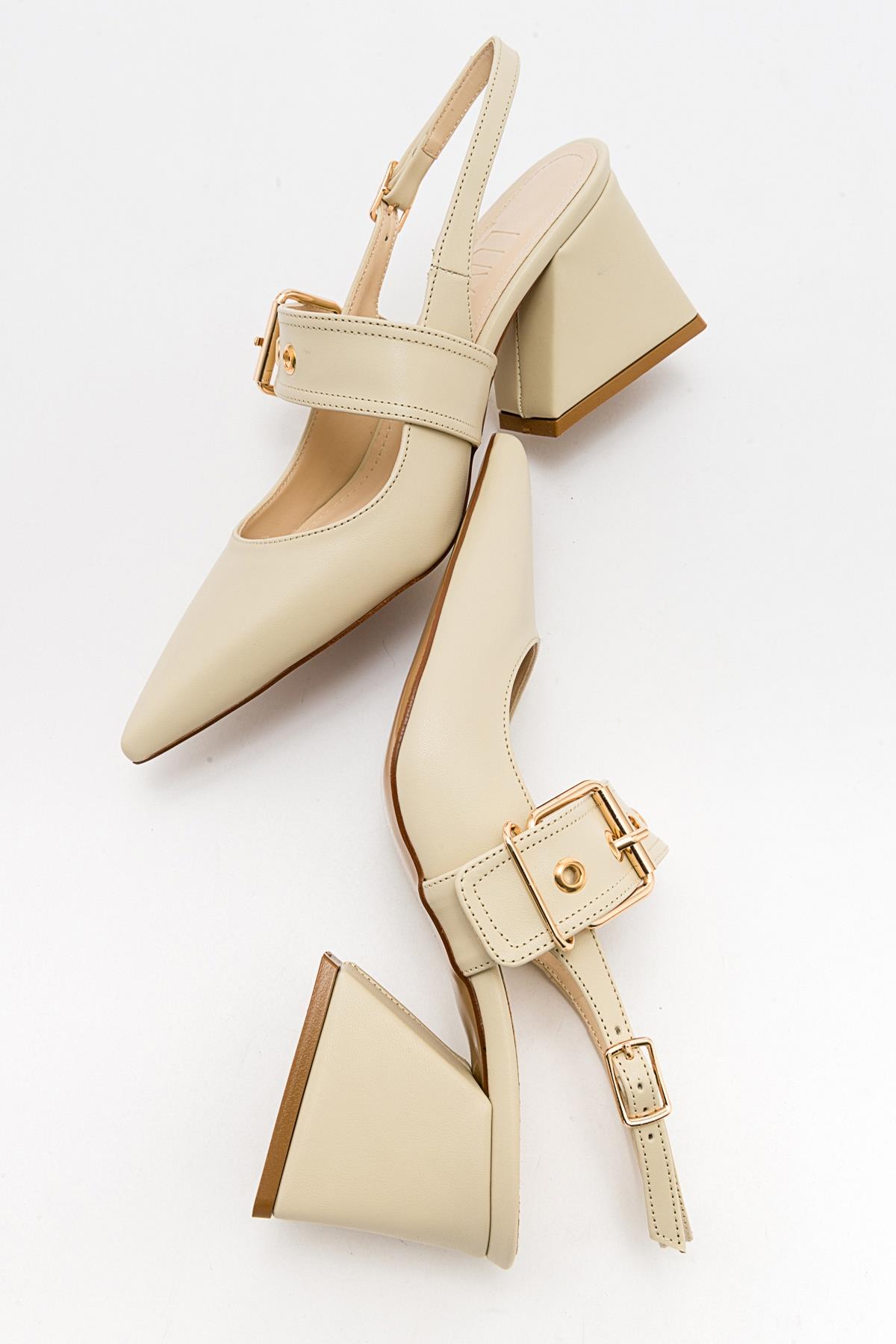 Prologue Shoes Nepido Pointed Toe Block Heel Pump, Alternate, color, Off-White