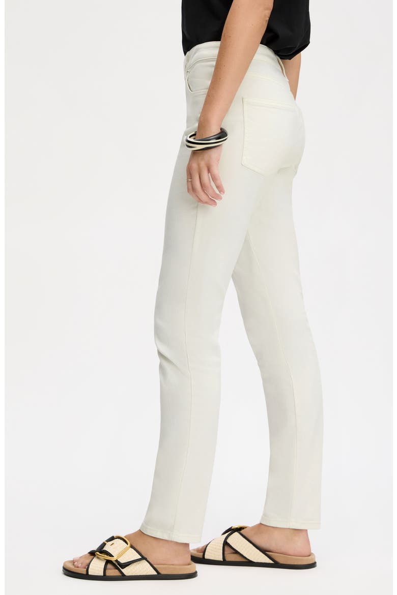 Pencil Slim Straight Leg Jeans, Alternate, color, ECRU