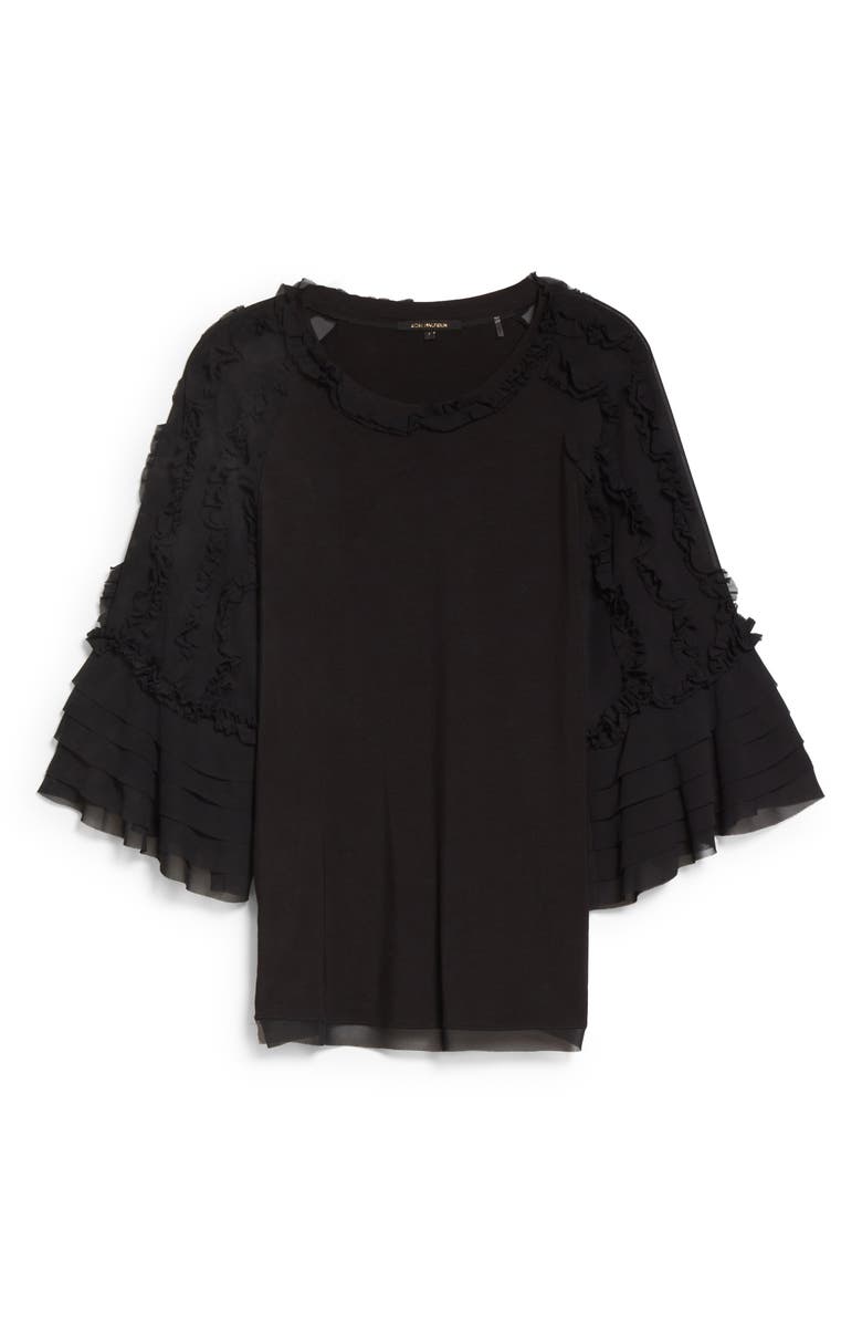 KOBI HALPERIN Aliza Tiered Sleeve Tunic Top, Alternate, color, 