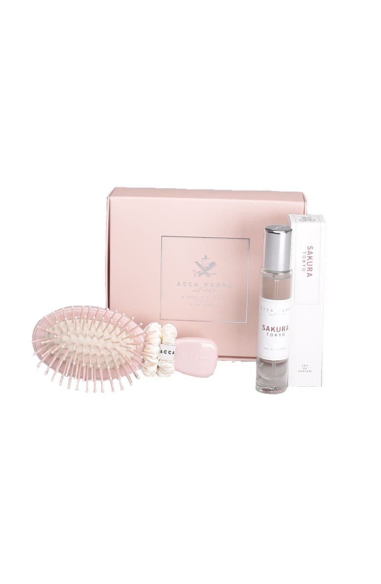 ACCA KAPPA Sakura Tokyo Eau De Parfum & Hair Care Gift Set, Main, color, White