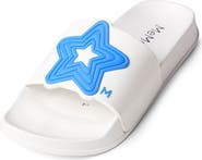 MeMoi Kids' Unisex 3D-Star Slip-On Sandal Slide