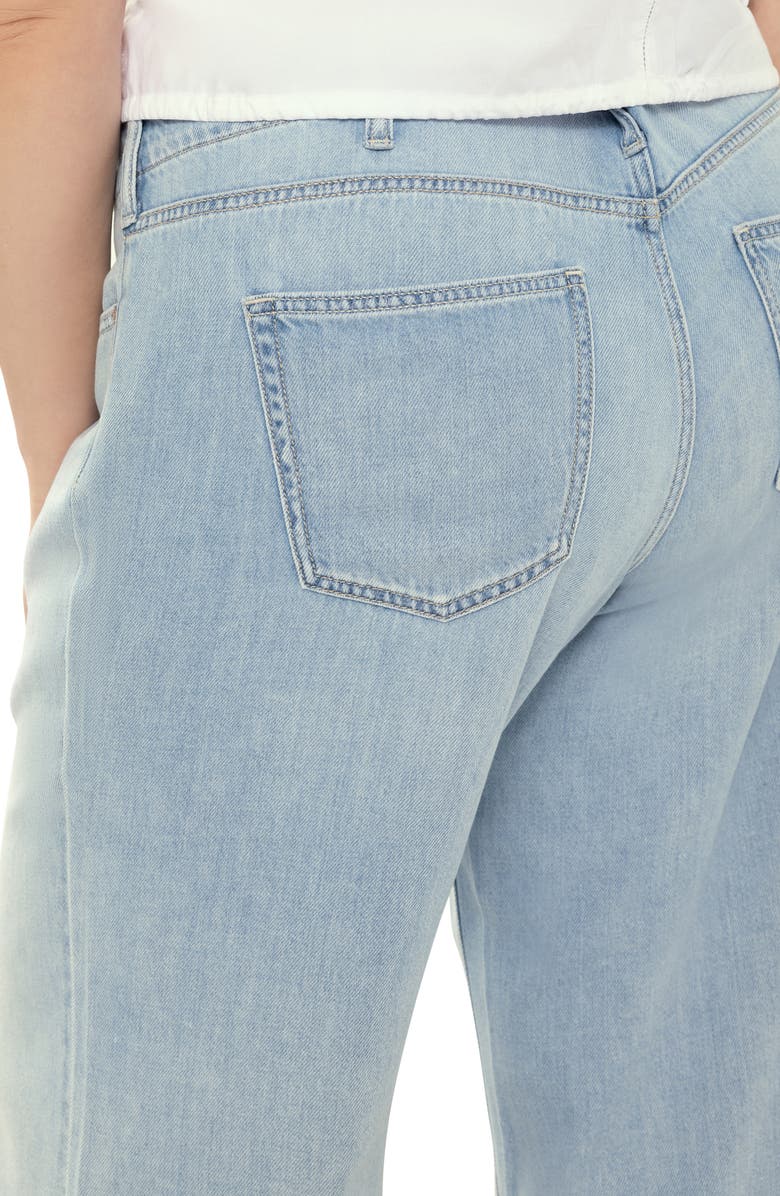 Silver Jeans Co. Suki Curvy Mid Rise Wide Leg Jeans, Alternate, color, 