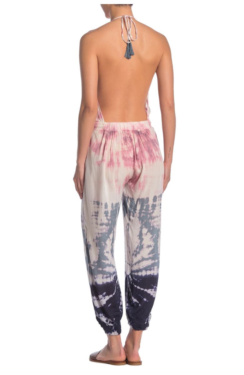 BOHO ME Halter Cover-Up, Alternate, color, Pink/Gray