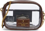 Kurt Geiger London Chiswick Clear Vinyl Camera Bag