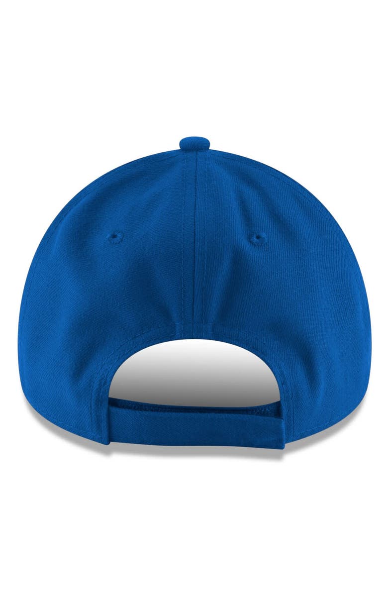 New Era Men's New Era Blue Detroit Pistons 2025 NBA Playoffs 9FORTY A-Frame M-Crown Adjustable Hat, Alternate, color, 