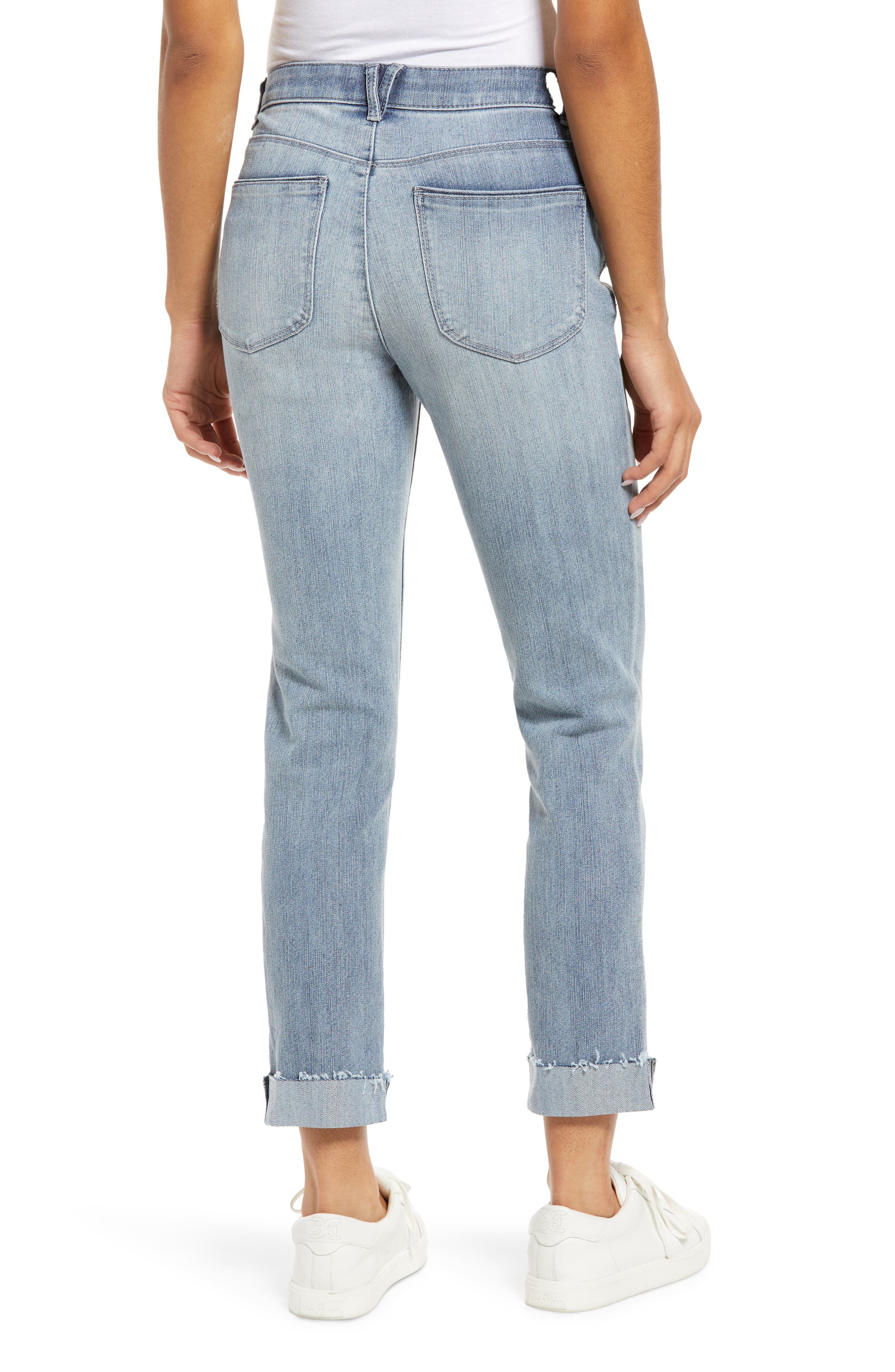 'Ab'Solution Raw Hem Ankle Skinny Jeans - image 2