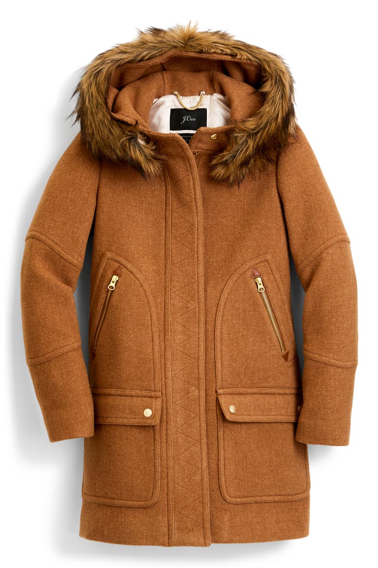 Chateau Stadium Cloth Parka, Alternate, color, HEATHER ACORN