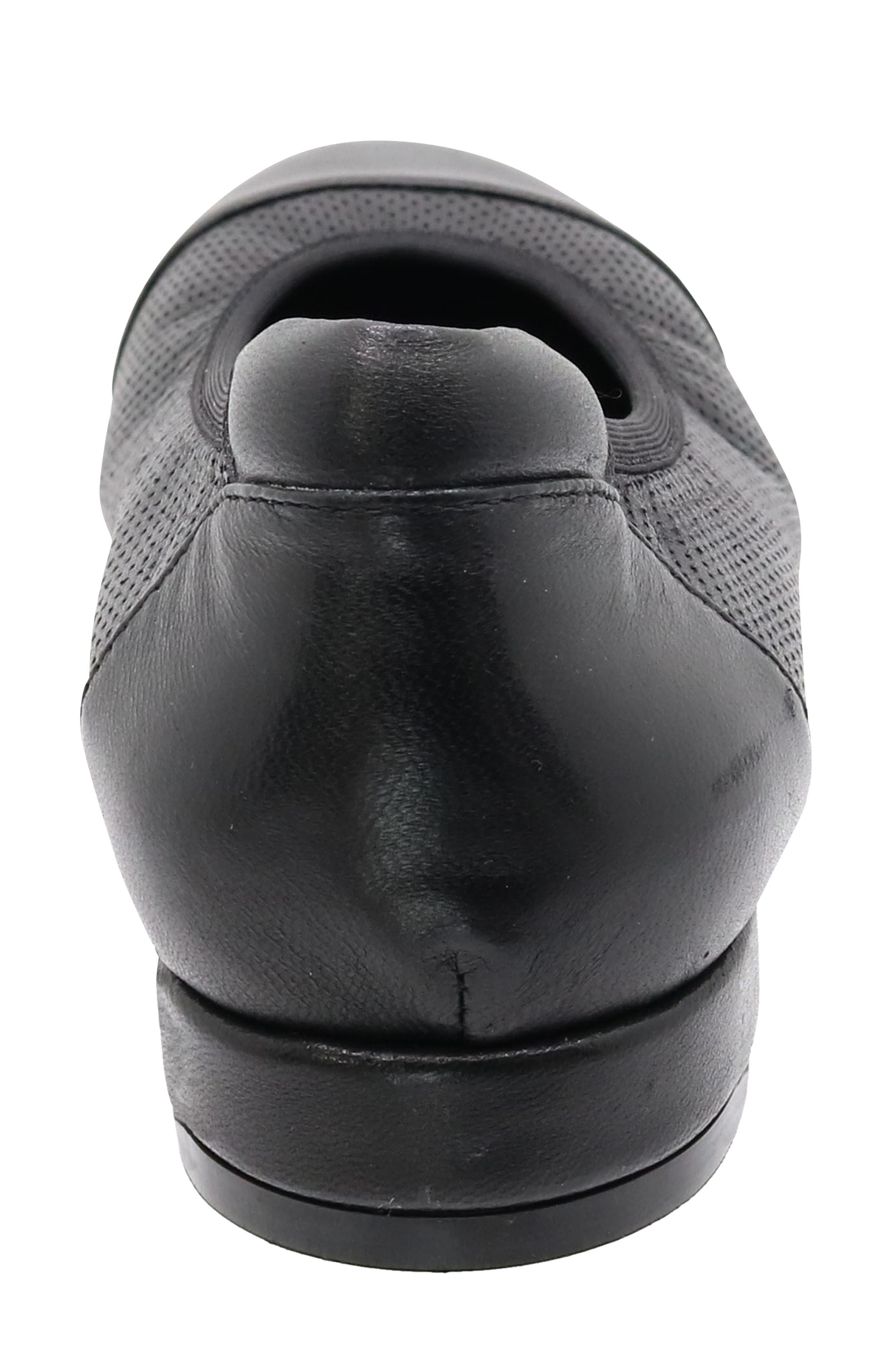 David Tate Newton Cap Toe Flat, Alternate, color, Black