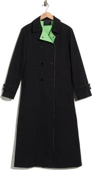 Longchamp Double Breasted Trench Coat