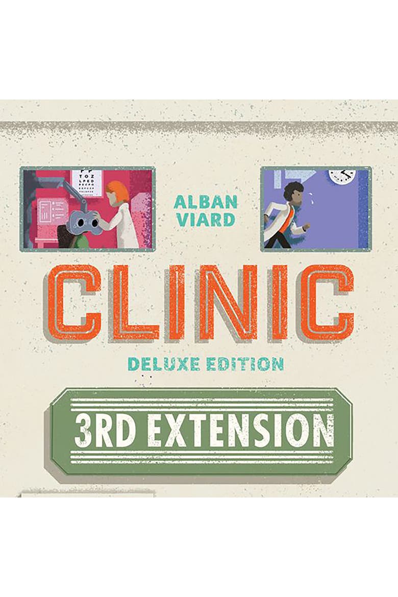 Clinic Deluxe Extension 3 Strategy Board Game, Alternate, color, Multicolored