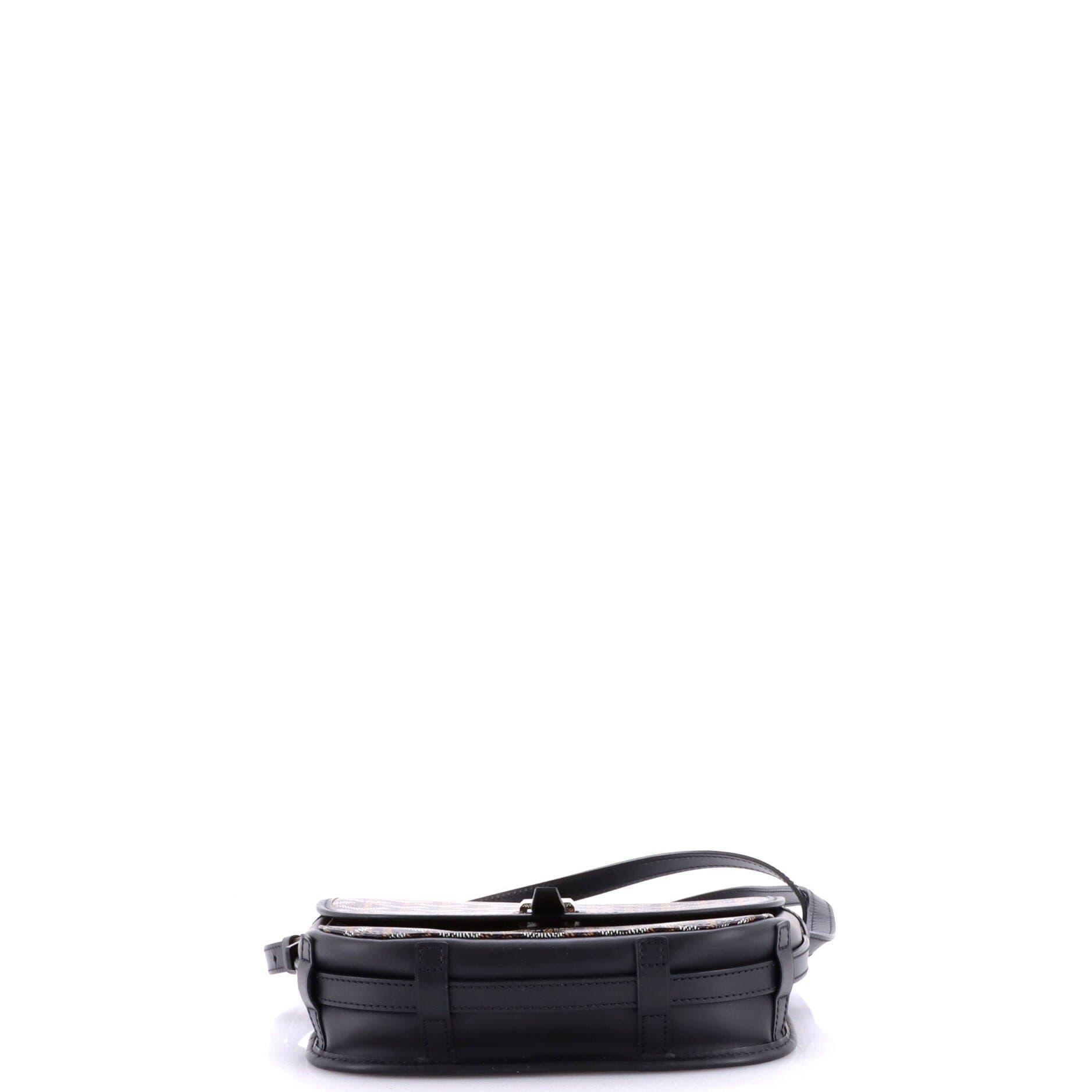 Belvedere II Messenger Bag Coated Canvas PM, Alternate, color, Black
