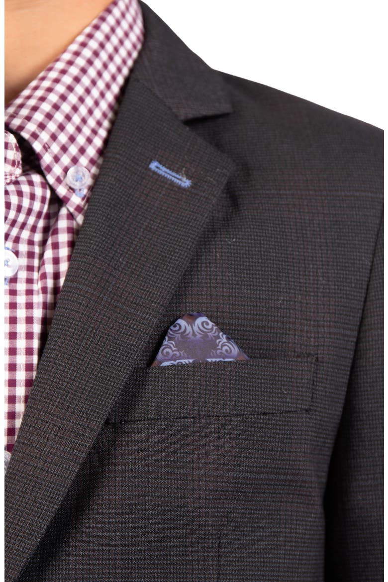 Kids' Shadow Glen Plaid Sport Coat, Alternate, color, CHARCOAL