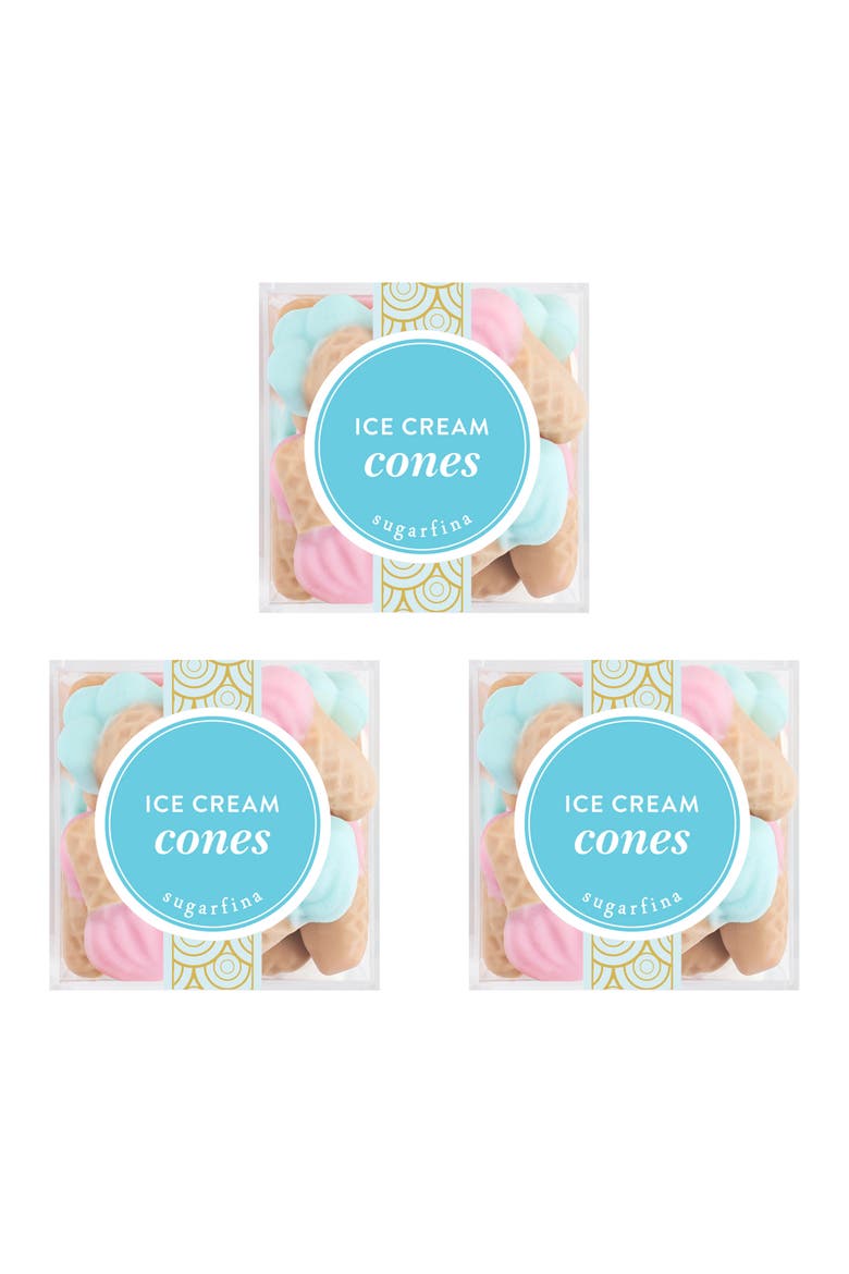 Ice Cream Cones - Small Cube 3-Piece Kit, Main, color, BLUE