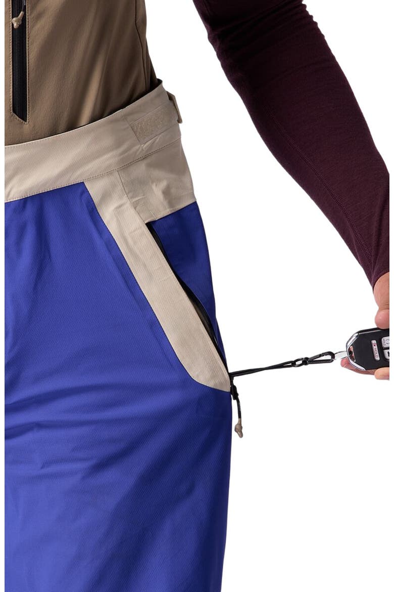 Cardiac Xpore 3L Touring Convertible Bib - Men's, Alternate, color, Royal Blue