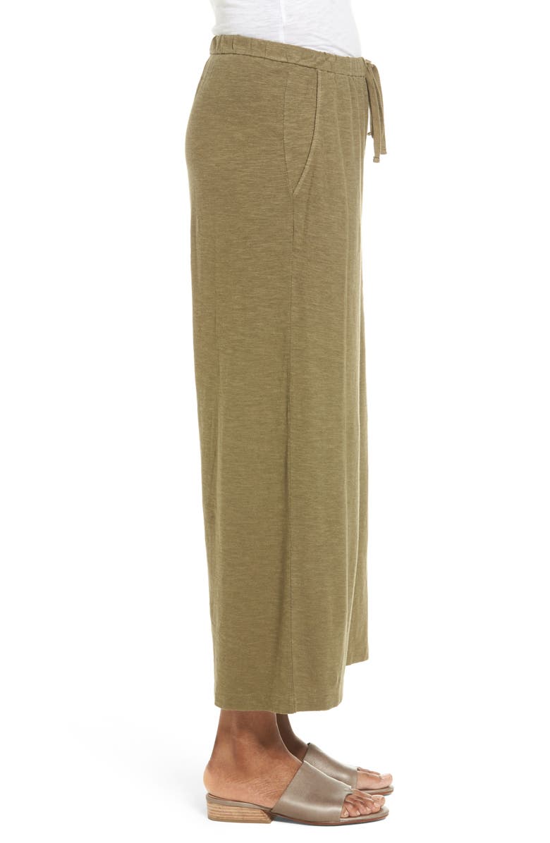 Eileen Fisher Hemp & Organic Cotton Wide Leg Pants, Alternate, color,