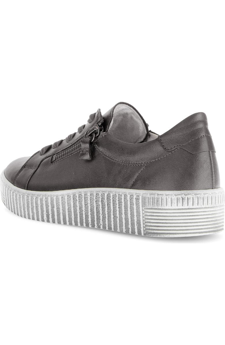 Gabor Low Top Sneaker, Alternate, color, Antik Silver