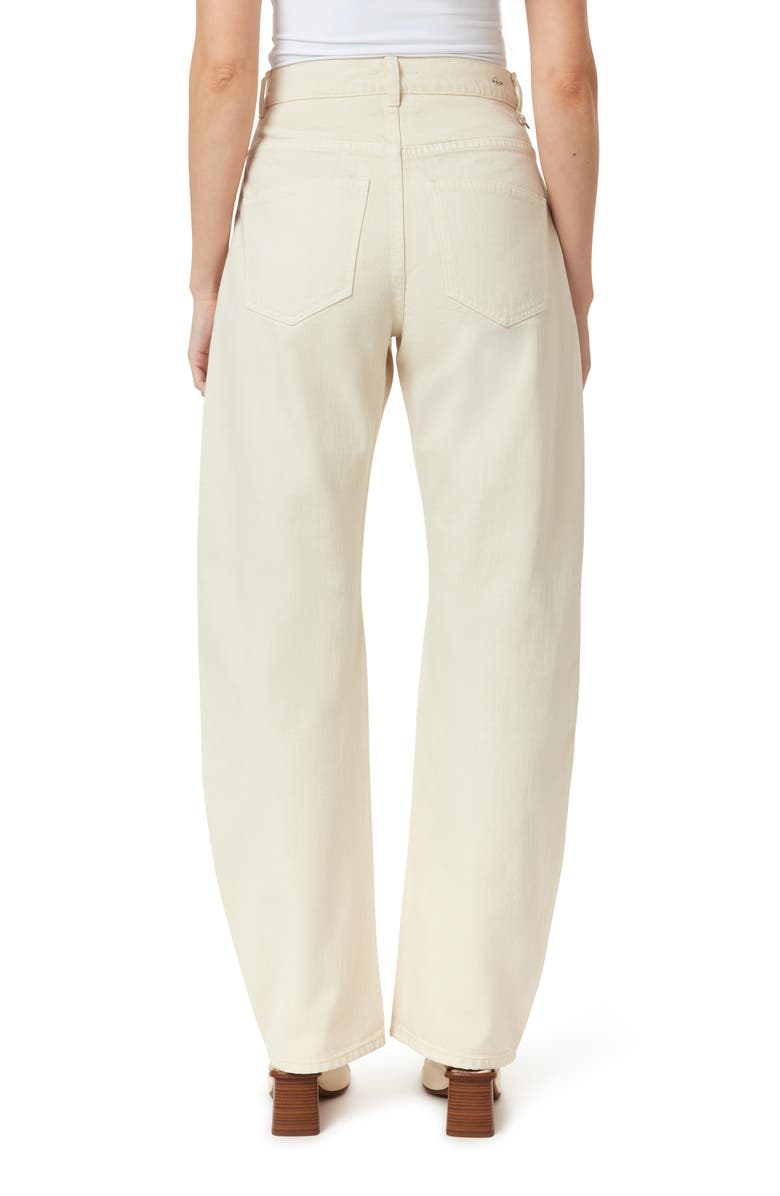 Habitual Gwen Relaxed Fit Bowed Wide Leg Jeans, Alternate, color, Stone