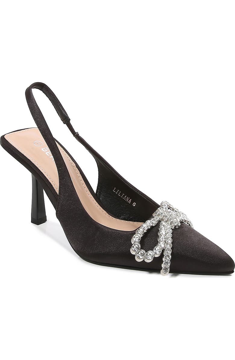 BERNESS Lliliana Embellished Bow Slingback Pump, Main, color,