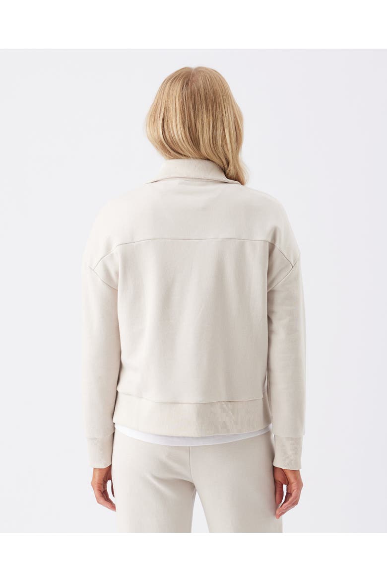 Terry Nursing Sweat, Alternate, color, Chalk