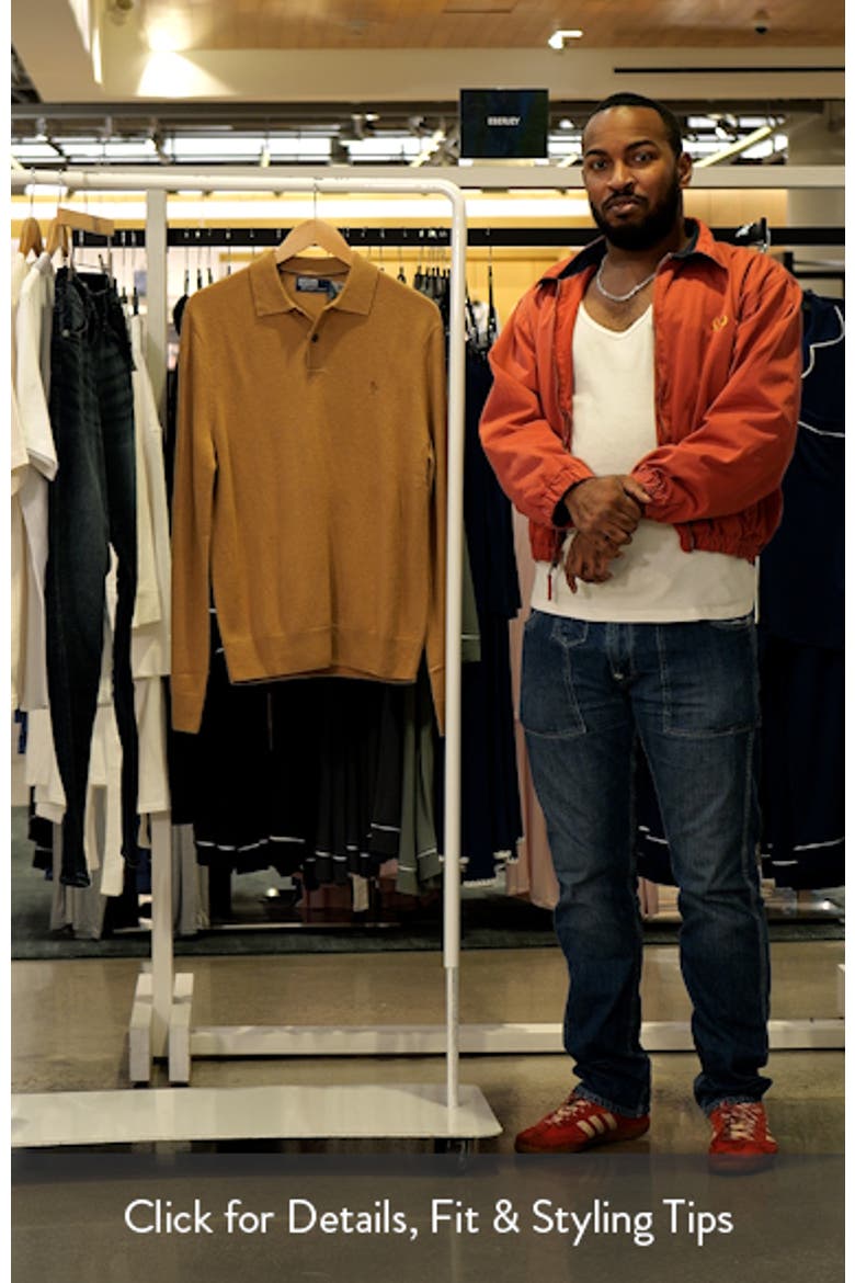 Merino Wool Polo Sweater video