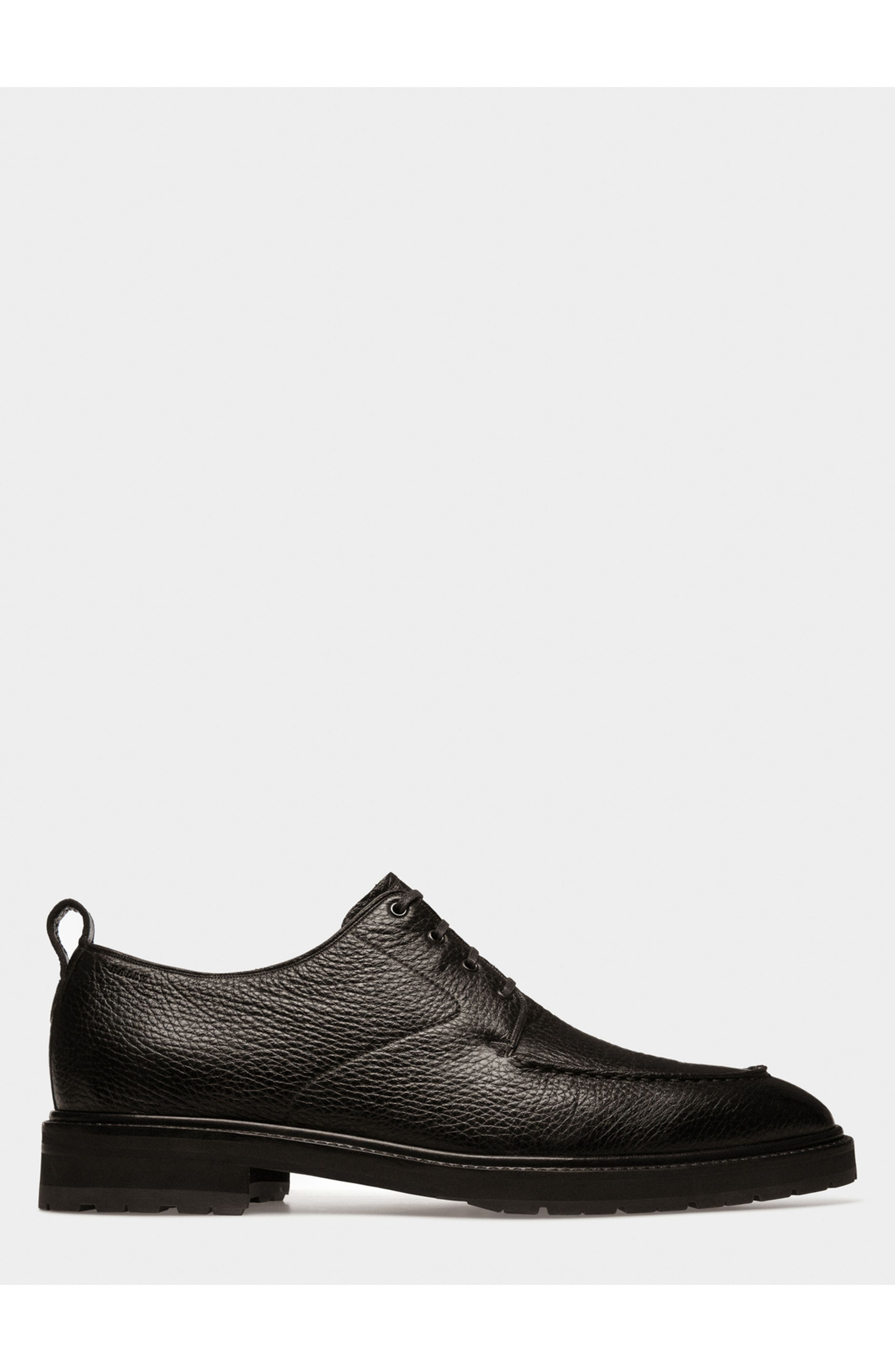Bally Milivar Leather Derbies, Main, color, Black