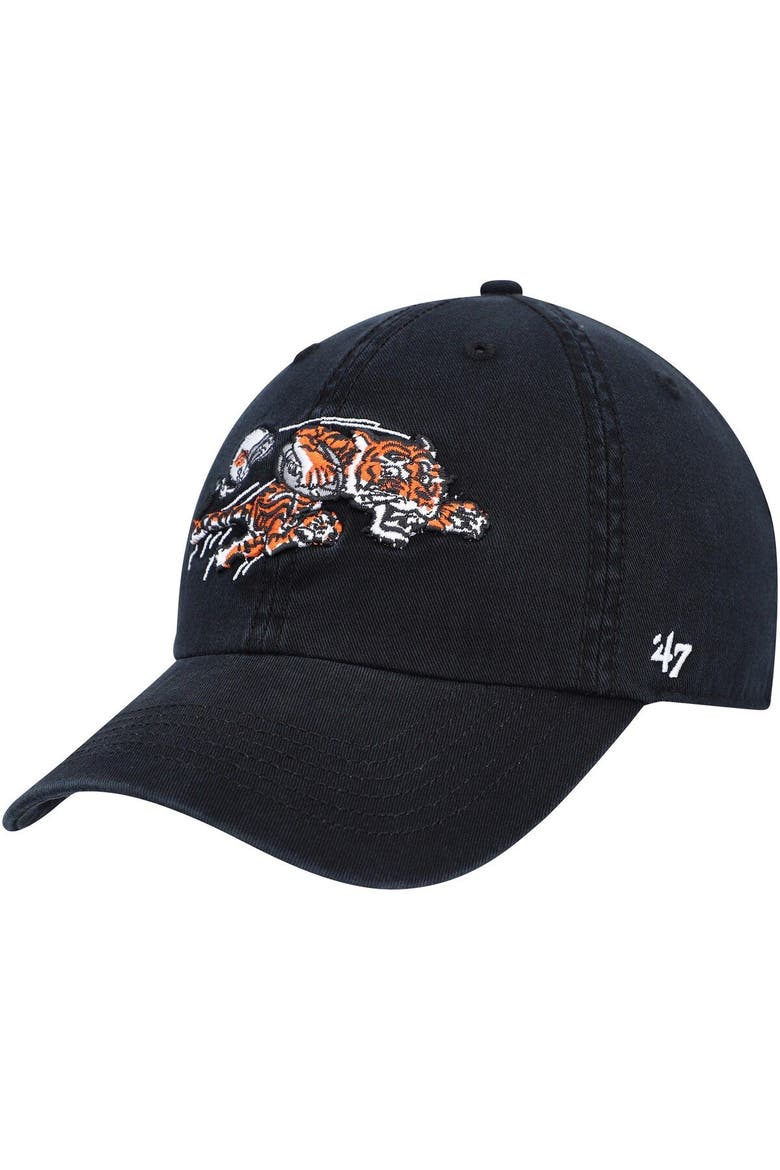 Men's '47 Black Cincinnati Bengals Gridiron Classics Franchise Legacy Fitted Hat, Main, color, Black