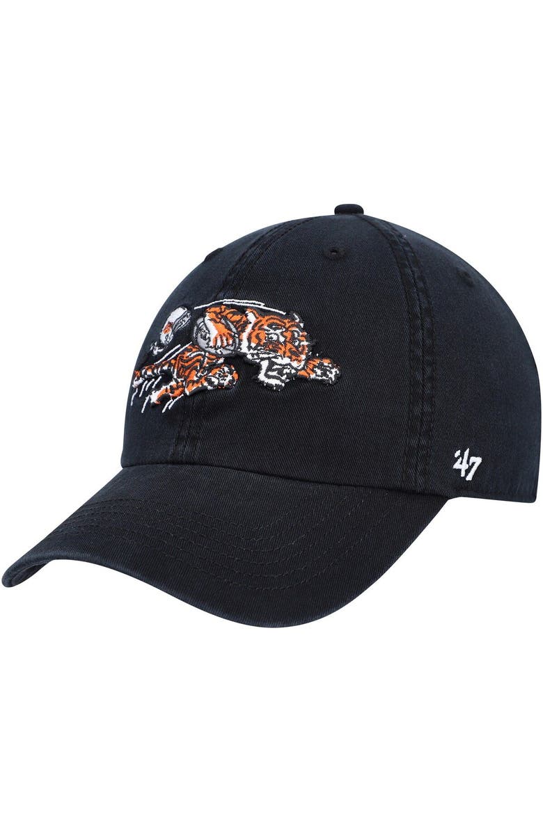 '47 Men's '47 Black Cincinnati Bengals Gridiron Classics Franchise Legacy Fitted Hat, Main, color, Black