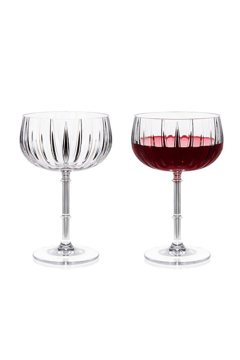 Rims Orient-Coupe Wine Glasses - Set of 2, Main, color, Clear