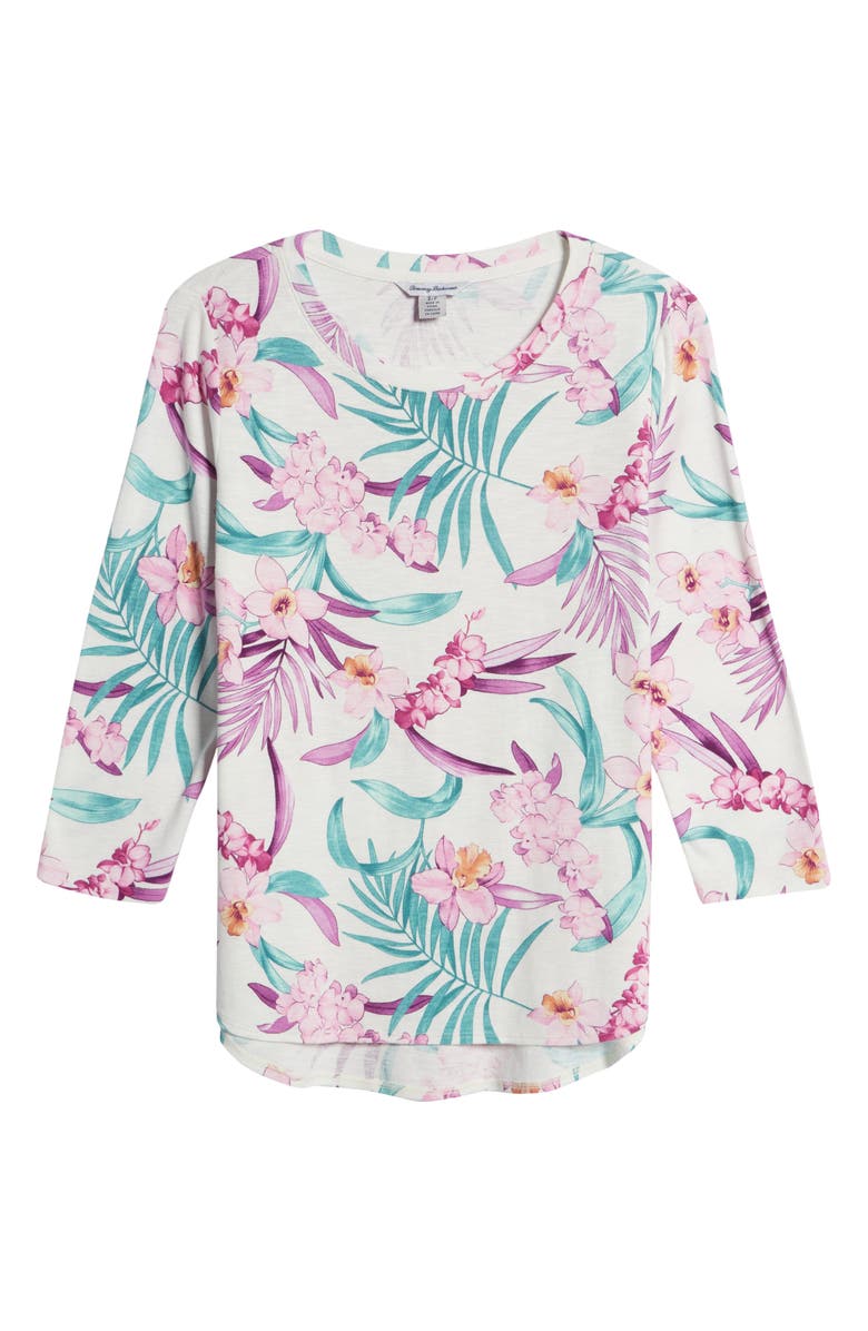 Tommy Bahama Ashby Isles Orchid Opulence Cotton Blouse, Alternate, color,