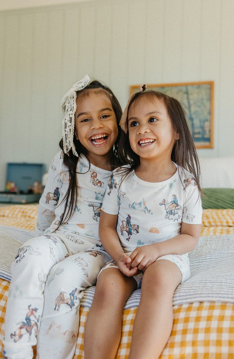 Copper Pearl Boone Long Sleeve Two-Piece Pajamas, Alternate, color, Boone