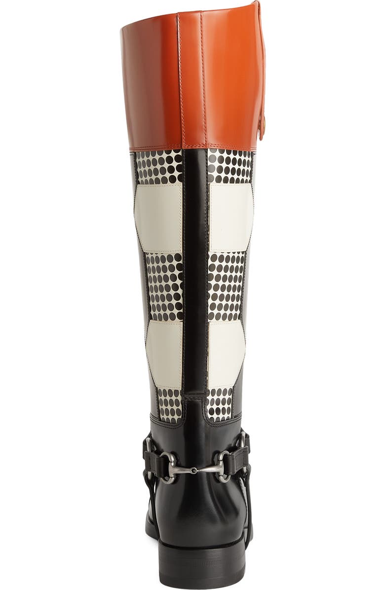 Gucci Zelda Horsebit Harness Boot, Alternate, color,