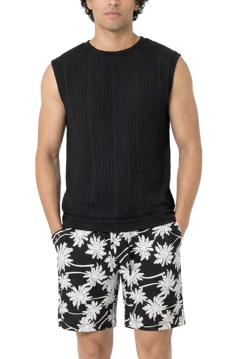 Callen Shorts, Main, color, Black White