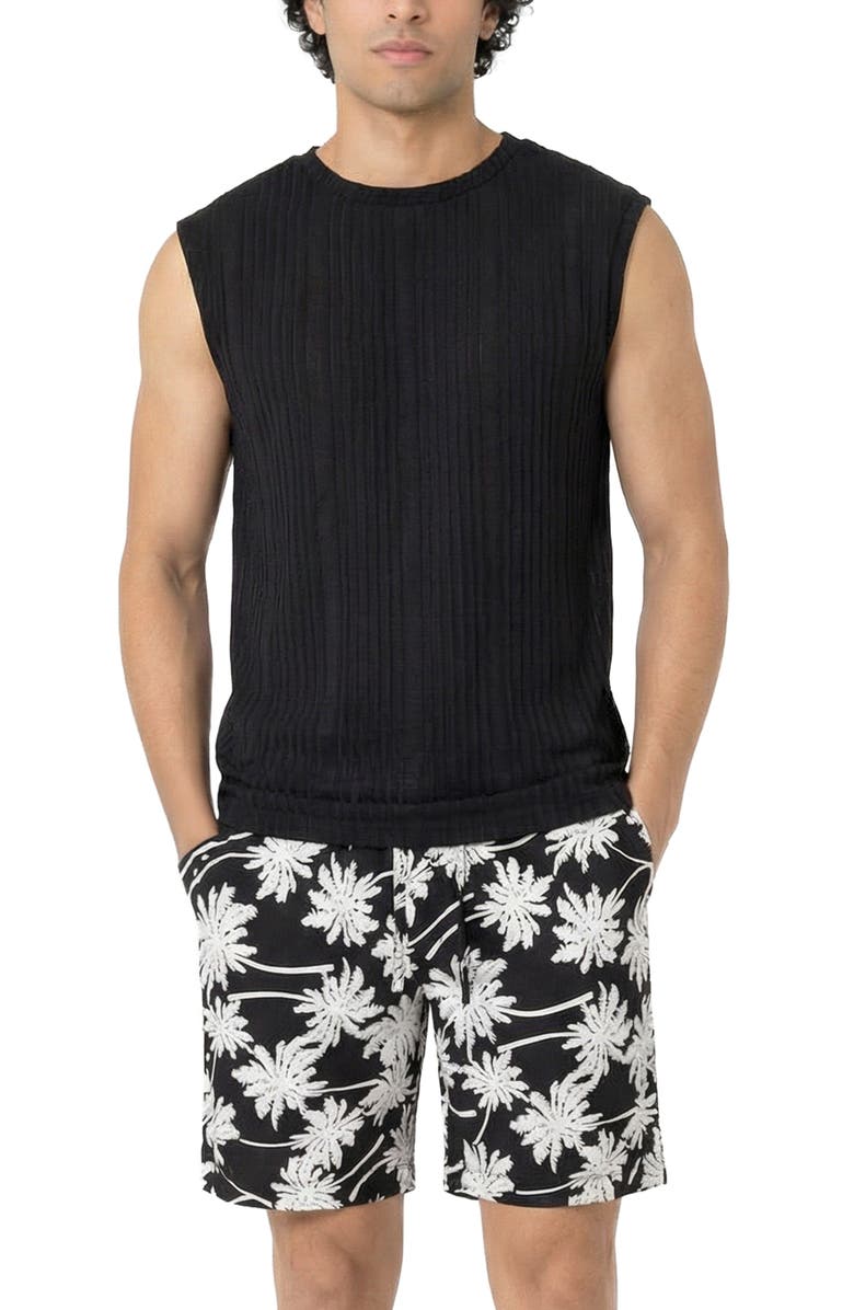 AREA STARS Callen Short, Main, color, Black White