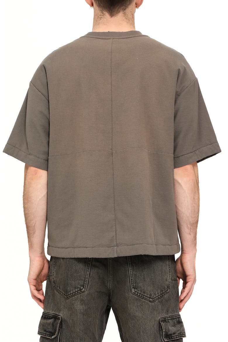 Texture Graphic T-Shirt, Alternate, color, GREY