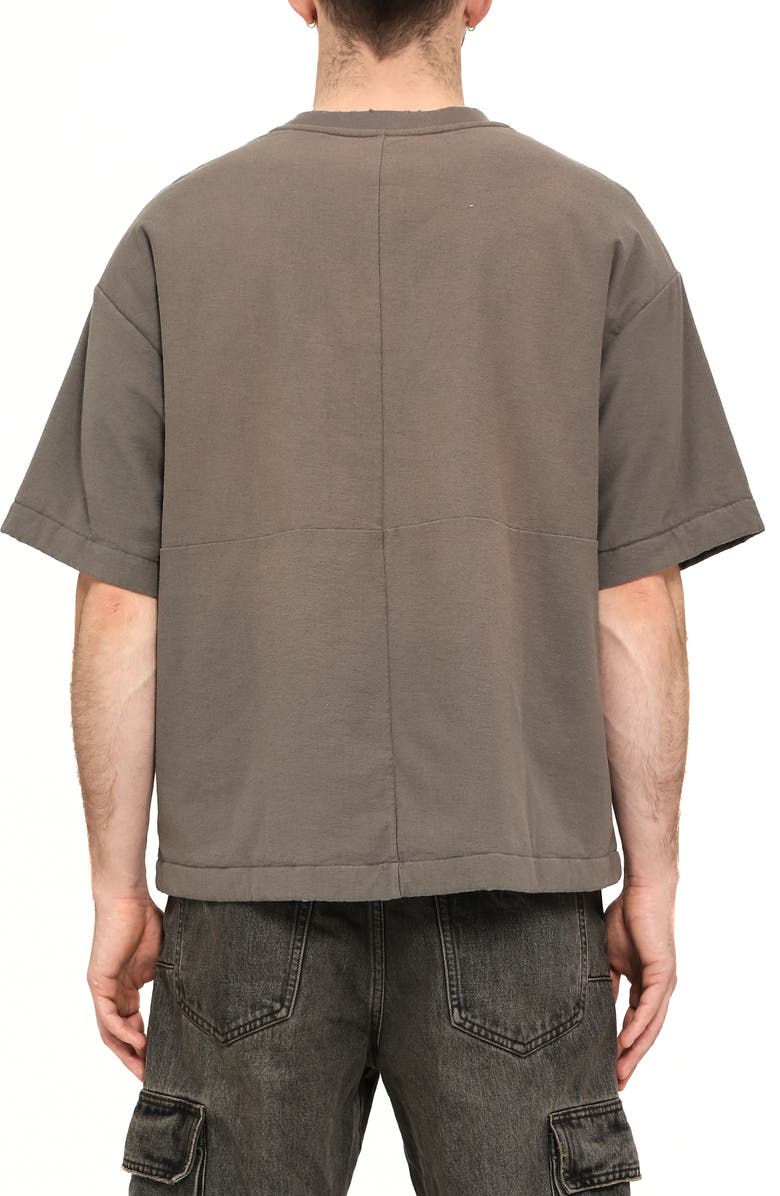 PURPLE BRAND Texture Graphic T-Shirt, Alternate, color, Grey