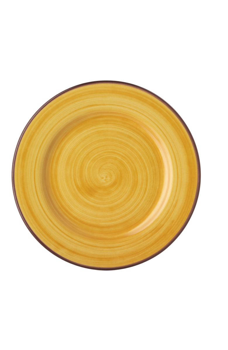 Mario Luca Giusti St. Tropez Dinner Plate, Main, color, Yellow