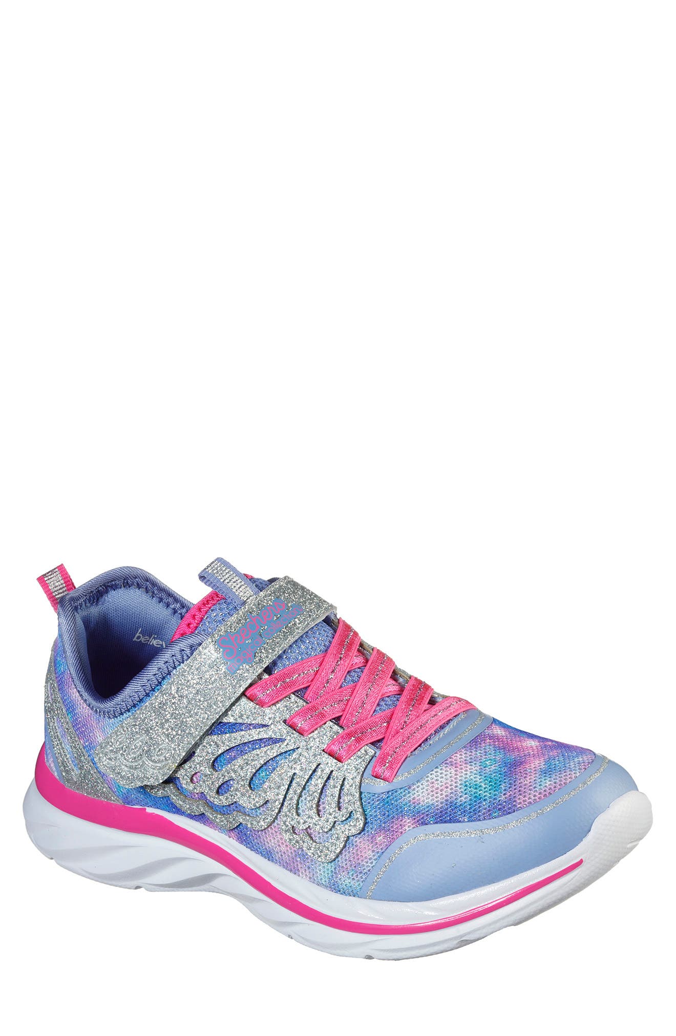 SKECHERS Quick Kicks Fairy Glitz Sneaker, Main, color, 