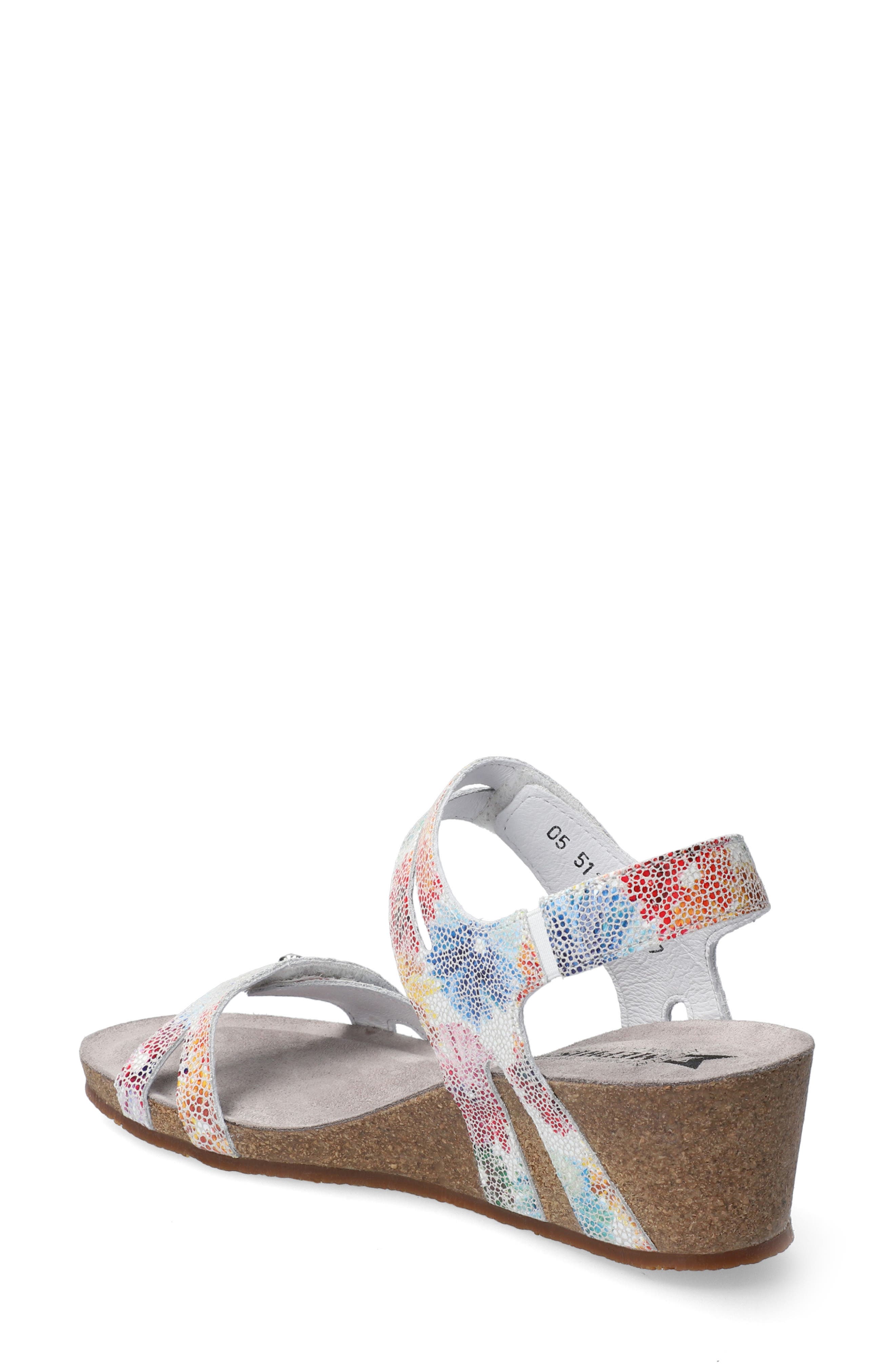 Mephisto 'Minoa' Wedge Sandal, Alternate, color, 