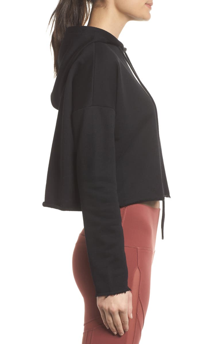 Alo Box Crop Hoodie, Alternate, color,