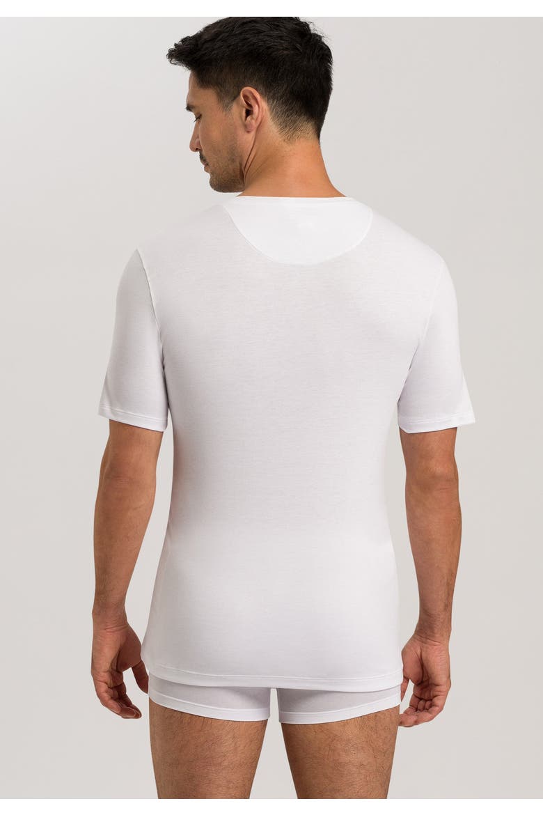 Sea Island Cotton Crew Neck T-shirt, Alternate, color, White